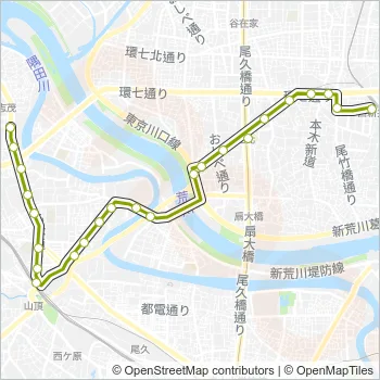 王４０出入 Bus Line Map