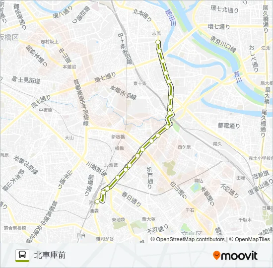 王４０出入 Bus Line Map