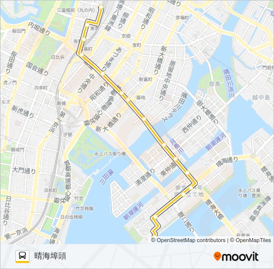 都０５－１ バスの路線図