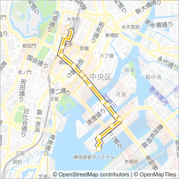 都０５－１ Bus Line Map