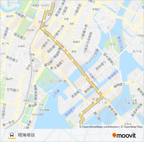 都０５－１ Bus Line Map