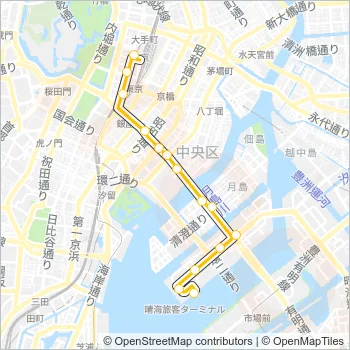 都０５－１ Bus Line Map