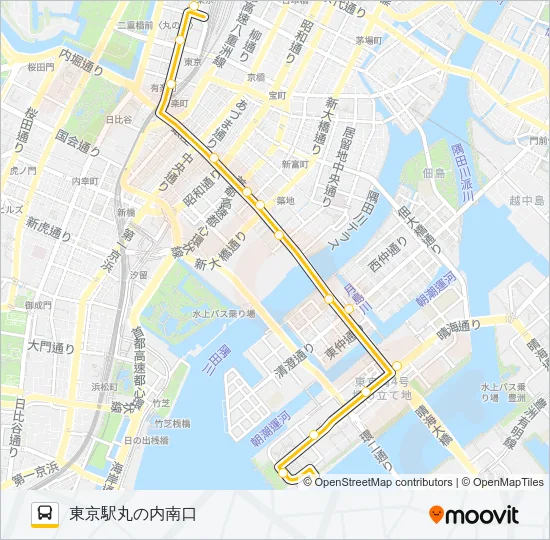 都０５－１ Bus Line Map