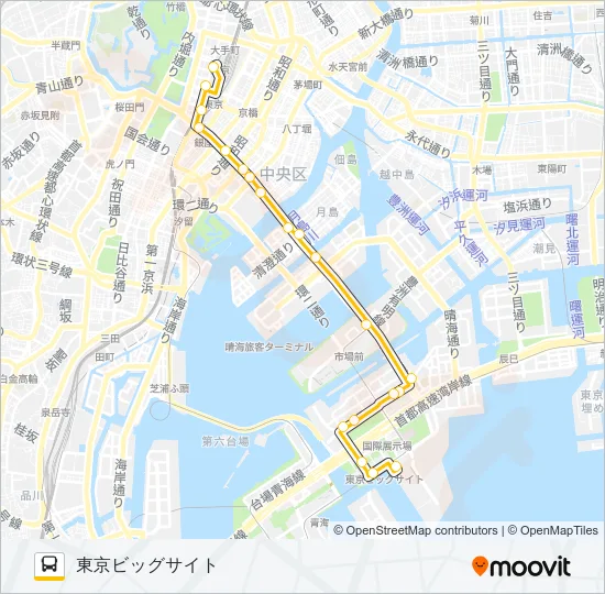 都０５－２ Bus Line Map