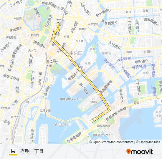 都０５－２ Bus Line Map