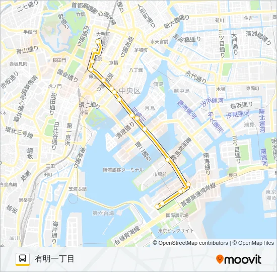 都０５－２ Bus Line Map