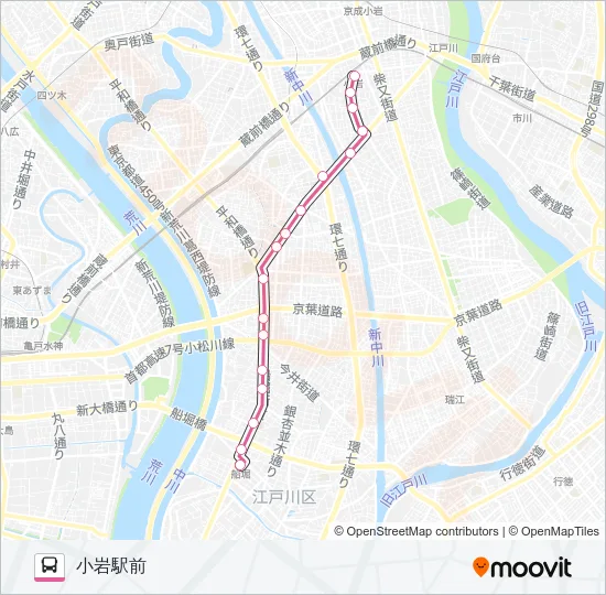 錦２７－２ バスの路線図