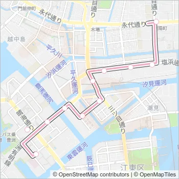 陽１２－１ Bus Line Map