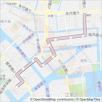 陽１２－１ Bus Line Map