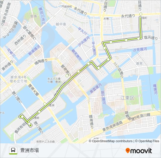 陽１２－２ Bus Line Map