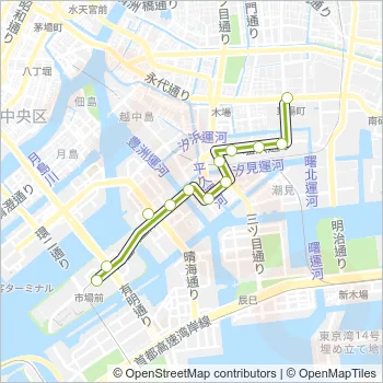 陽１２－２ Bus Line Map