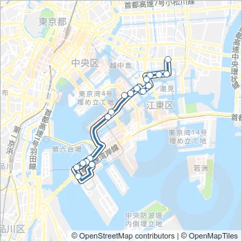 陽１２－３ Bus Line Map