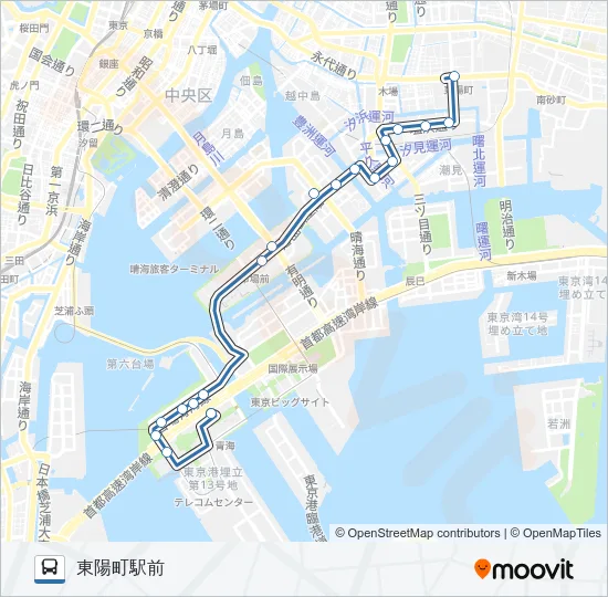 陽１２－３ バスの路線図