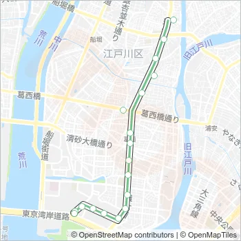 臨海２８－２ Bus Line Map