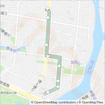 臨海２８－２ Bus Line Map