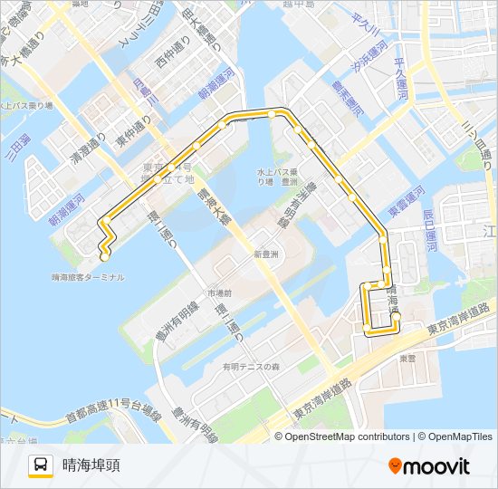 都０５－１出入 bus Line Map