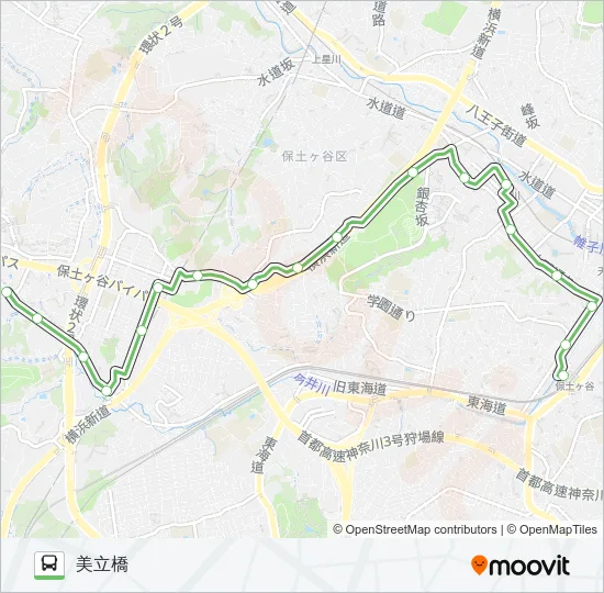 浜45 の路線図