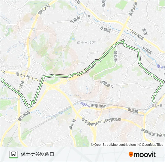浜45  Line Map