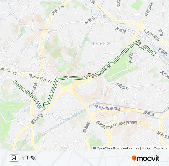 浜45 の路線図