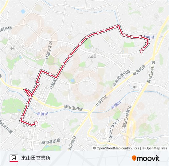 南31  Line Map