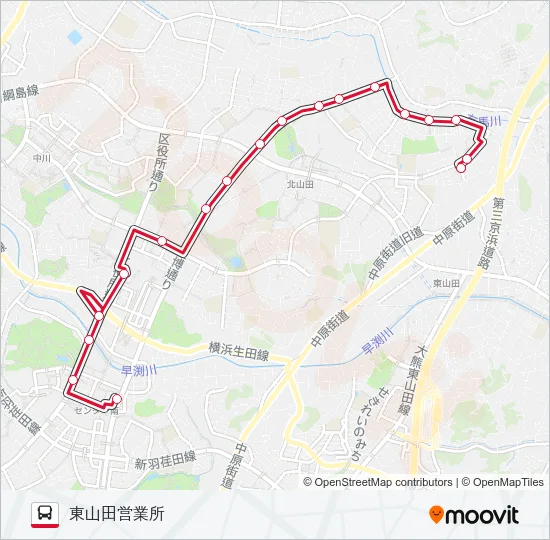 南31 の路線図
