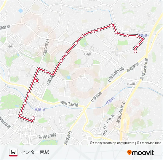 南31  Line Map
