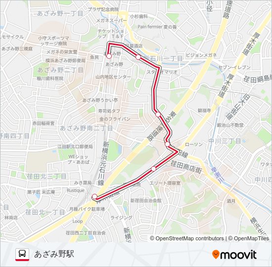 た51  Line Map