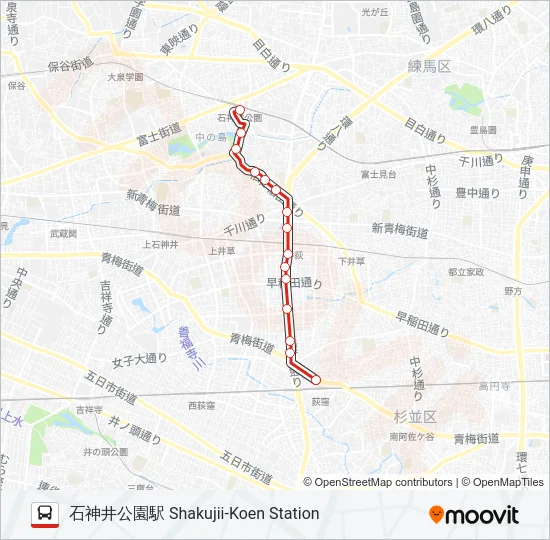 荻11  Line Map