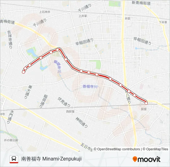 荻36  Line Map