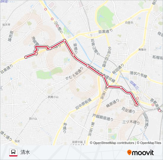 渋41  Line Map