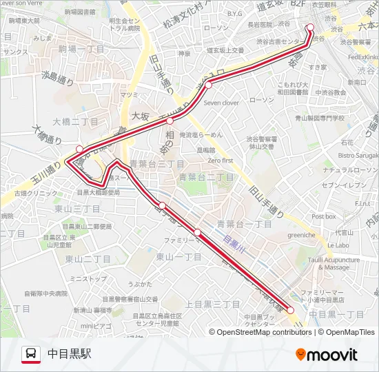 渋41  Line Map