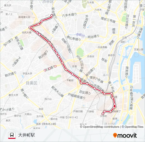渋41  Line Map