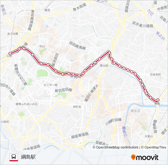 綱44 バスの路線図