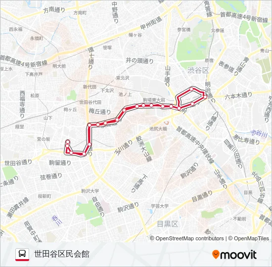 渋52  Line Map