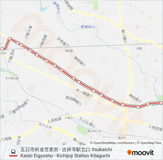 中36-1  Line Map