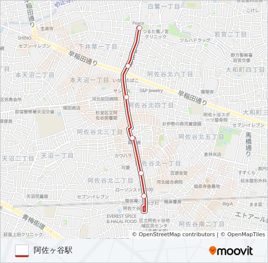 阿02 bus Line Map