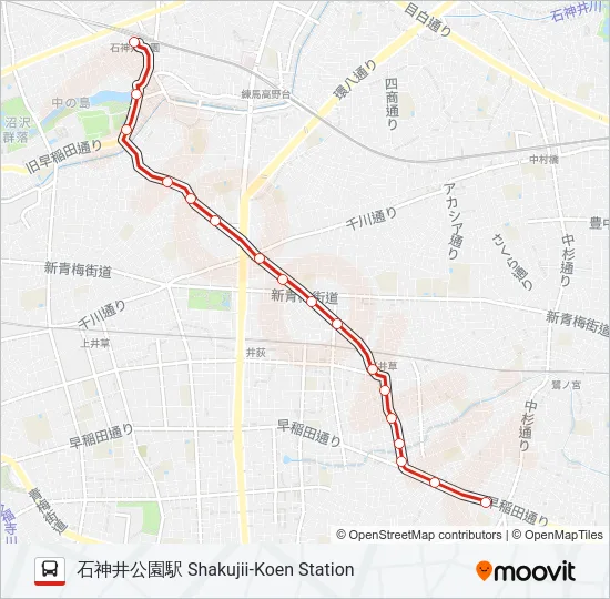 阿50-3 の路線図