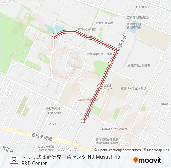 鷹40-1  Line Map