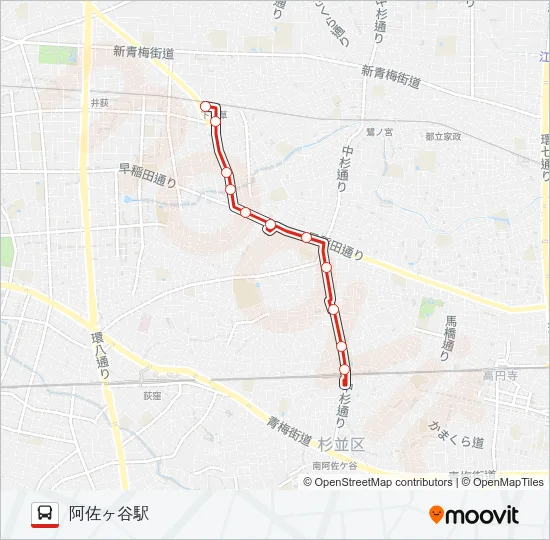 阿51 の路線図