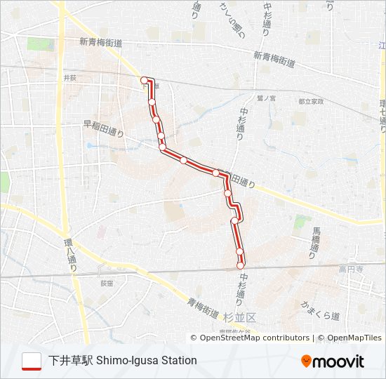 阿51 bus Line Map