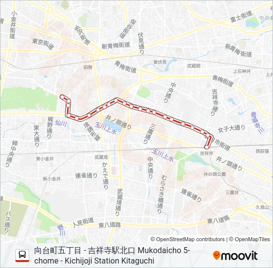 吉73  Line Map