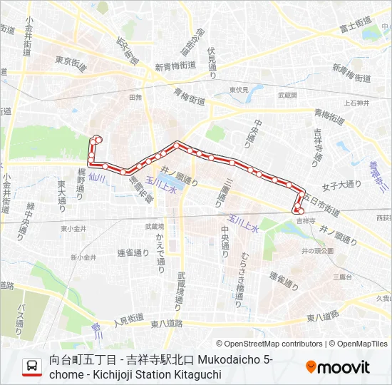 吉73  Line Map
