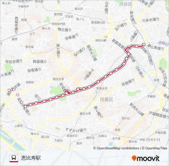 恵32 バスの路線図