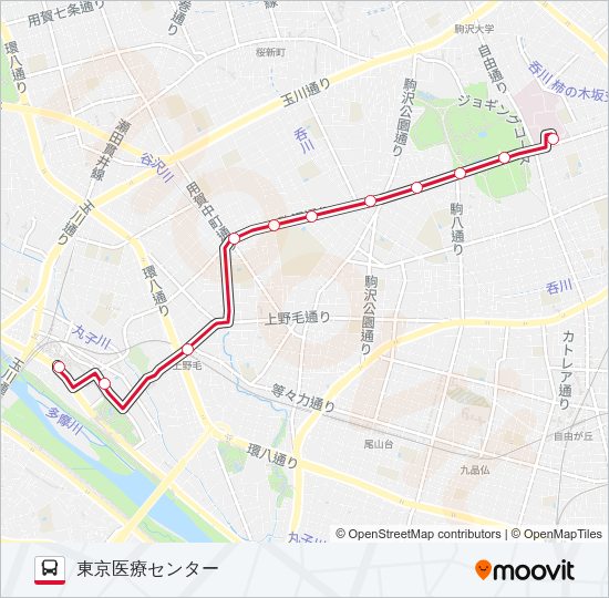 玉21  Line Map