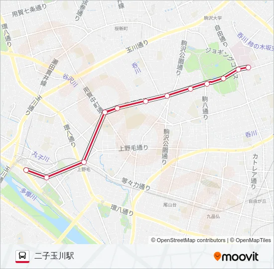 玉21  Line Map