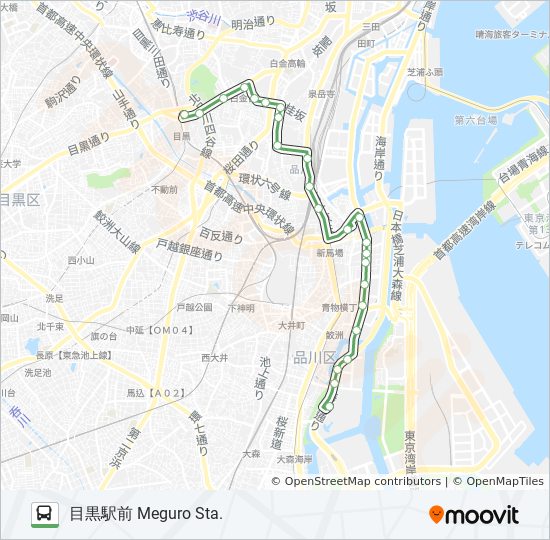 品93ルート スケジュール 停車地 地図 目黒駅前 Meguro Sta アップデート済み 品93ルート スケジュール 停車地 地図 目黒駅前 Meguro Sta アップデート済み