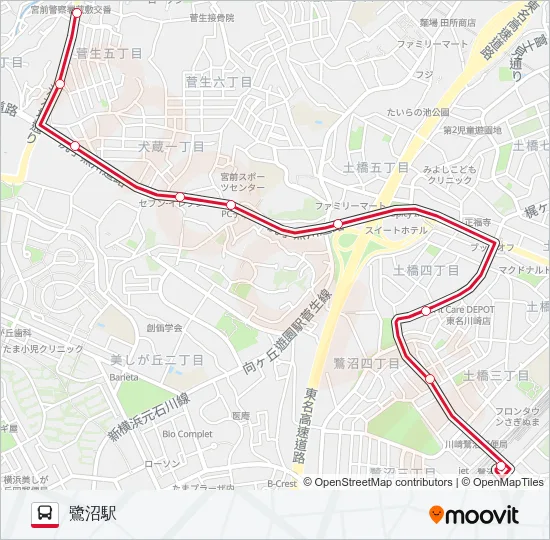 鷺31  Line Map
