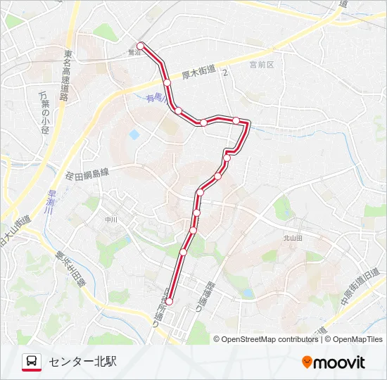 鷺03 の路線図