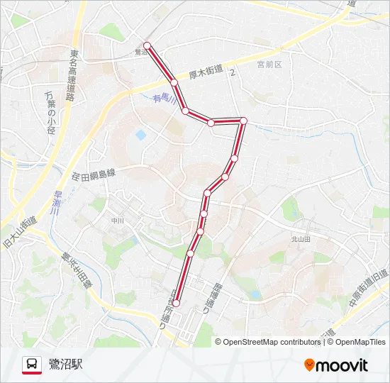 鷺03 の路線図