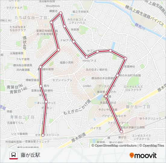 青01  Line Map